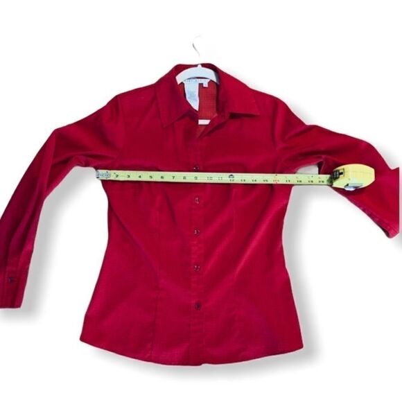 Fred David Red Button down - Picture 5 of 5